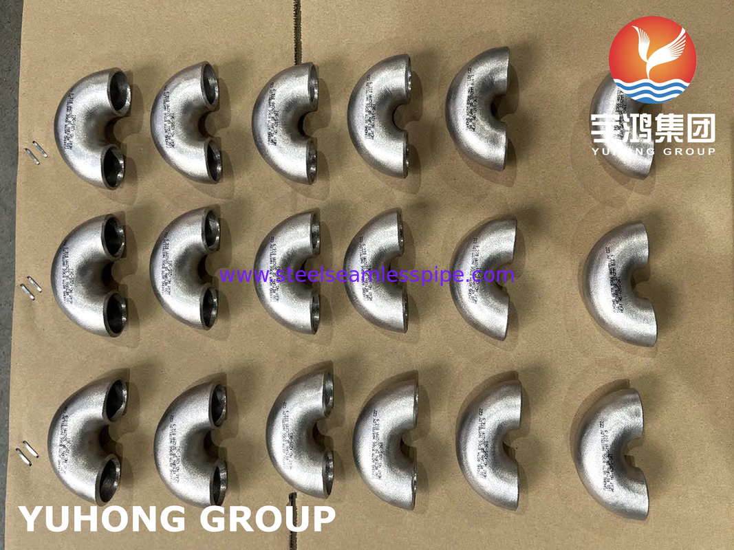 Edelstahl-Fitting 90 Ellbogen B366 C22 ASTM B16.9 SR Grads LR