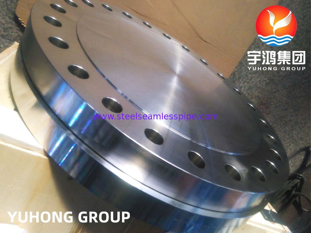 ASTM B564 Blindflansch aus Nickellegierung Alloy 600 mit Dichtleiste für Hochtemperaturanwendungen
