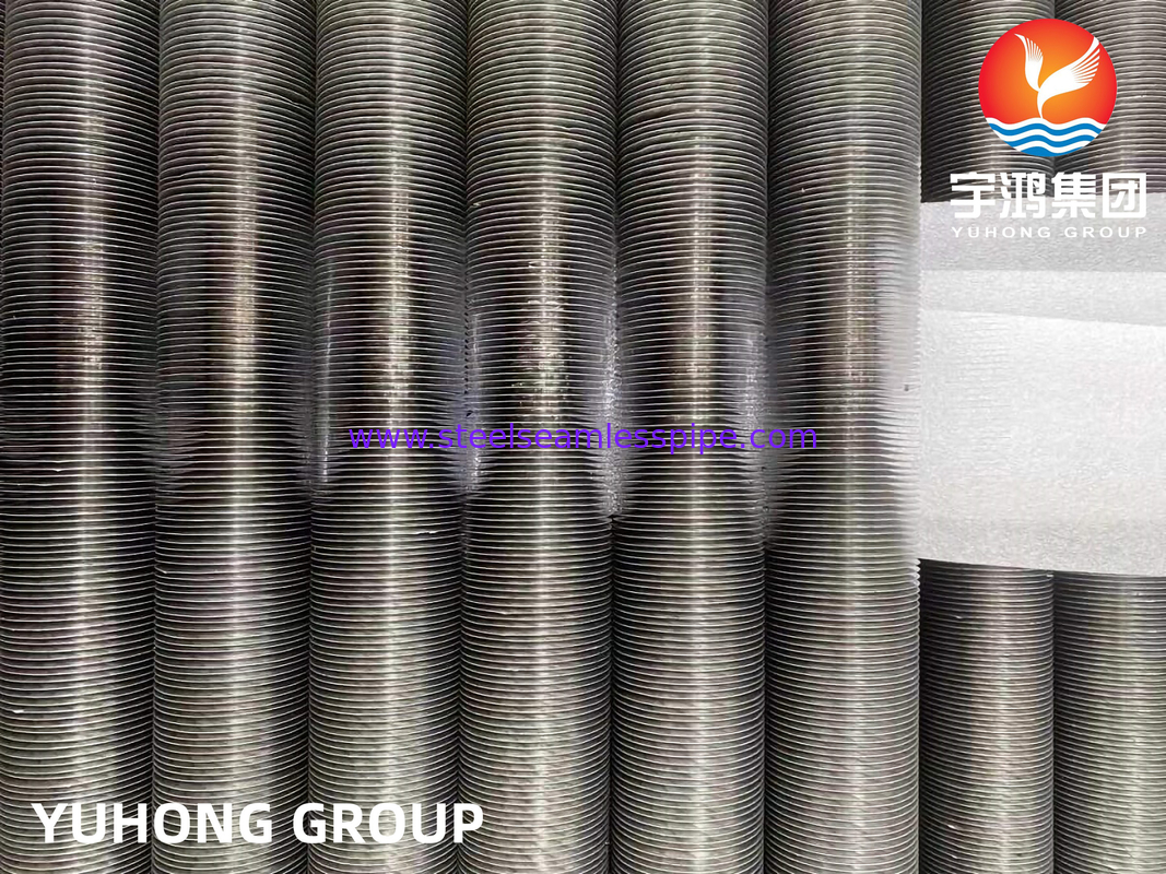 ASME SB163 Monel 400 Extrudierte Flachrohr G-Typ Al Flachrohr für luftgekühlte Wärmetauscher