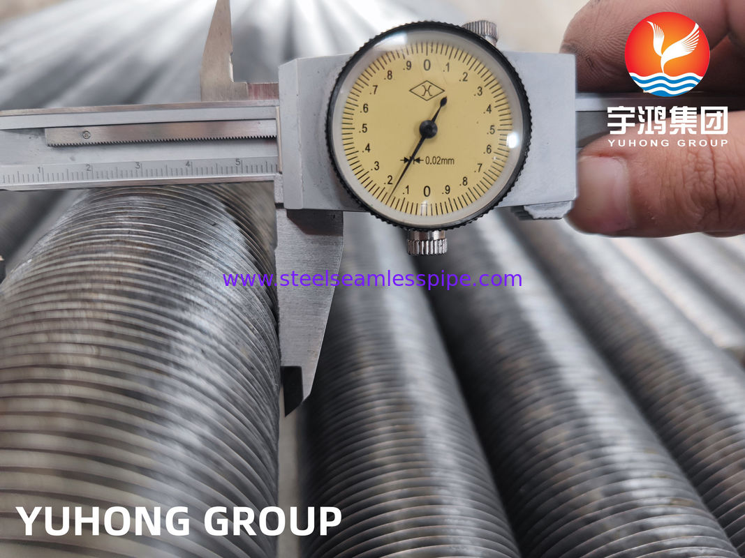 Individuell angefertigte Flossenröhrchen mit Aluminiumflossenem Material und mehreren Flossenarten für Wärmetauscher- und Kondensatoranwendungen