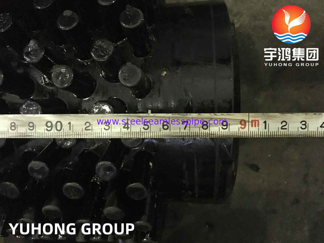 ASTM A335 P9 SS 410 Studd Fin Studded Fin Tube für Dampfreformöfen
