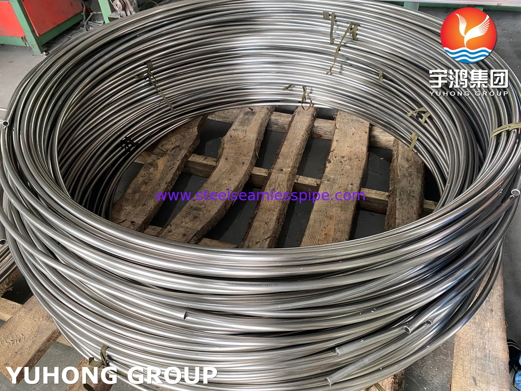 ASTM A269 TP316L nahtlose Röhre (Ra≤0,4μm) hell gegossen für Präzisionsinstrumente