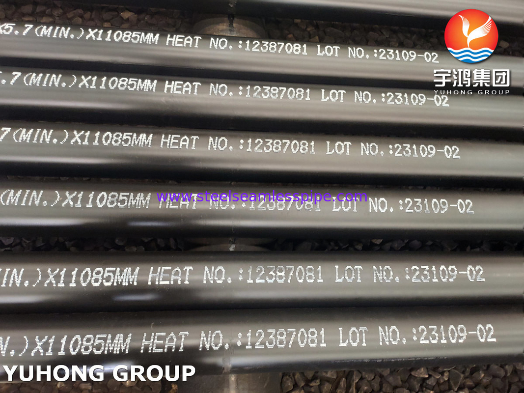 ASME SA213 T9 Nahtloses Rohr (AD 6,35-101,6 mm) für H₂S-Dienst API 560 Heizungen​