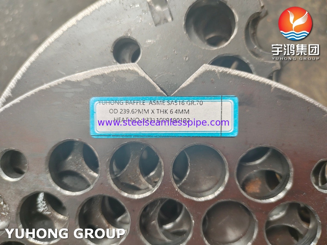 ASTM B171 C71500 Kupfernickel 70/30 Rohrblech für Schal- und Rohrwärmetauscher