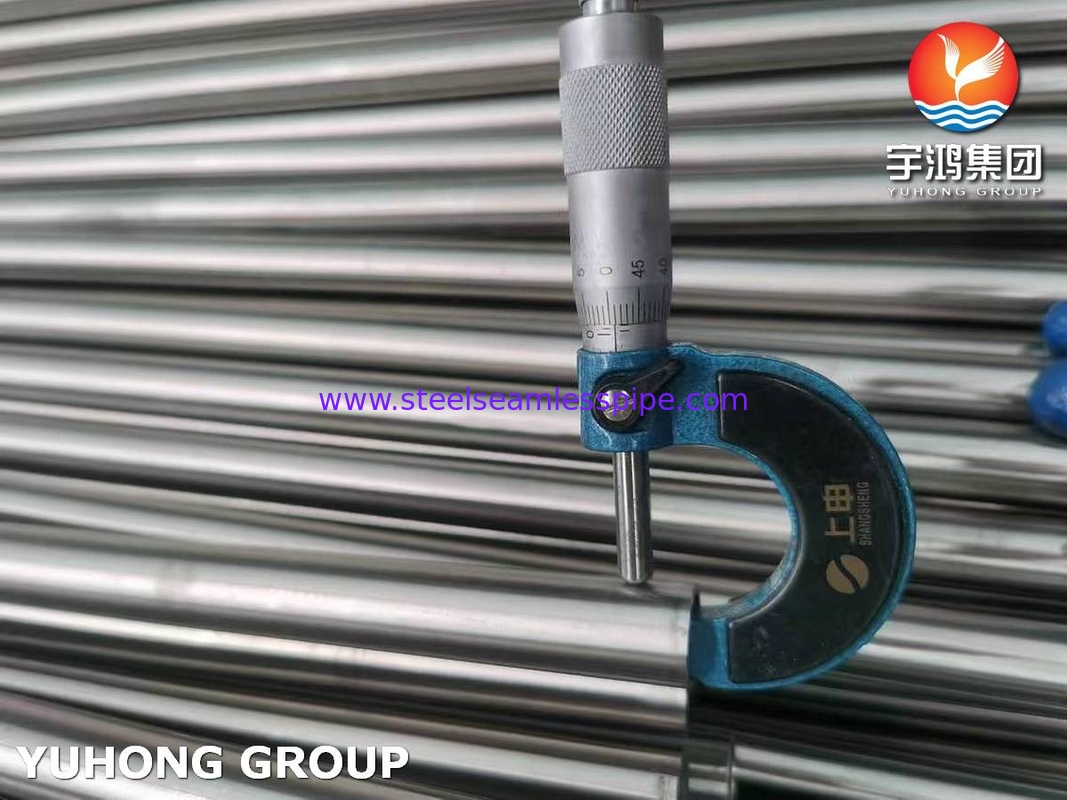 ASTM A249 TP316L BA Schweißrohr aus Edelstahl für Kessel und Wärmetauscher