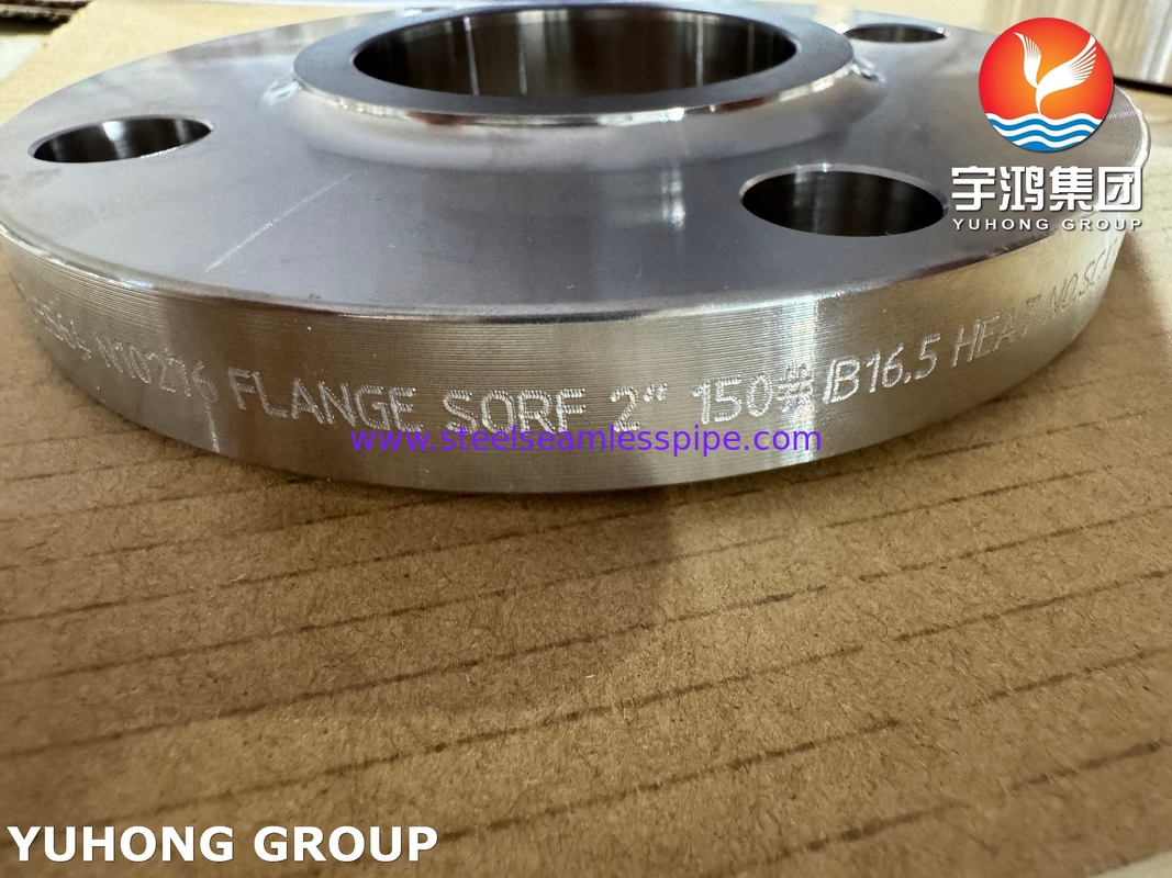 ASTM B564 UNS N10276 Nickellegierte Schiebeflansche / Hastelloy C276 SORF Flansche