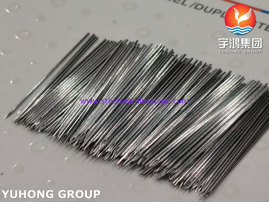 24G Medizinische Injektionsnadel, 0,55*32MM, Bevel Spitze Edelstahl Nadelrohr ISO9626