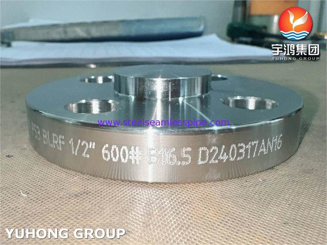 ASTM A182 F53 Duplex-Schmiedeflansche aus Stahl B16.5 für Öl und Gas