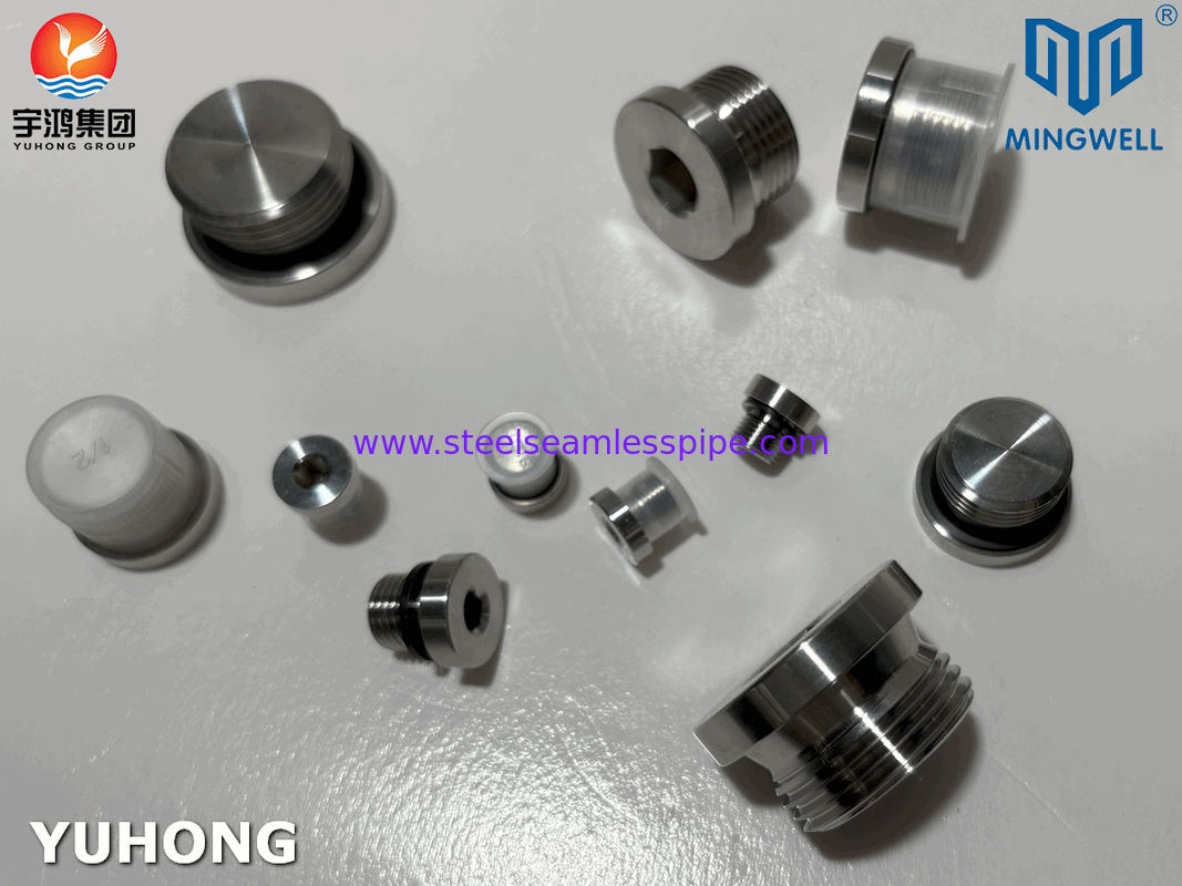 Schmiede 316L Hydraulische Edelstahl-Steckstecker, männlich und weiblich, mit JIS B8363 Standard