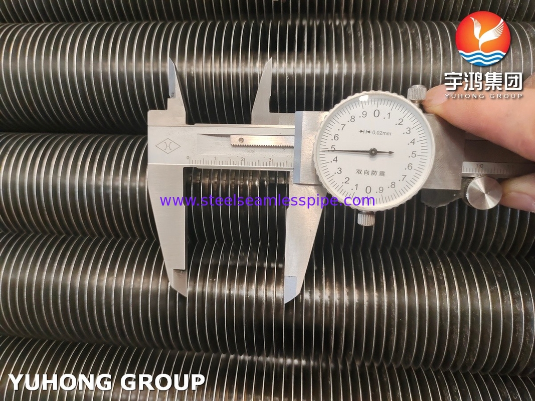 ASME SA179 Aluminium 1060 eingebettete Flachröhre G-Typ Flachröhre für Kondensator, Kühlsystem