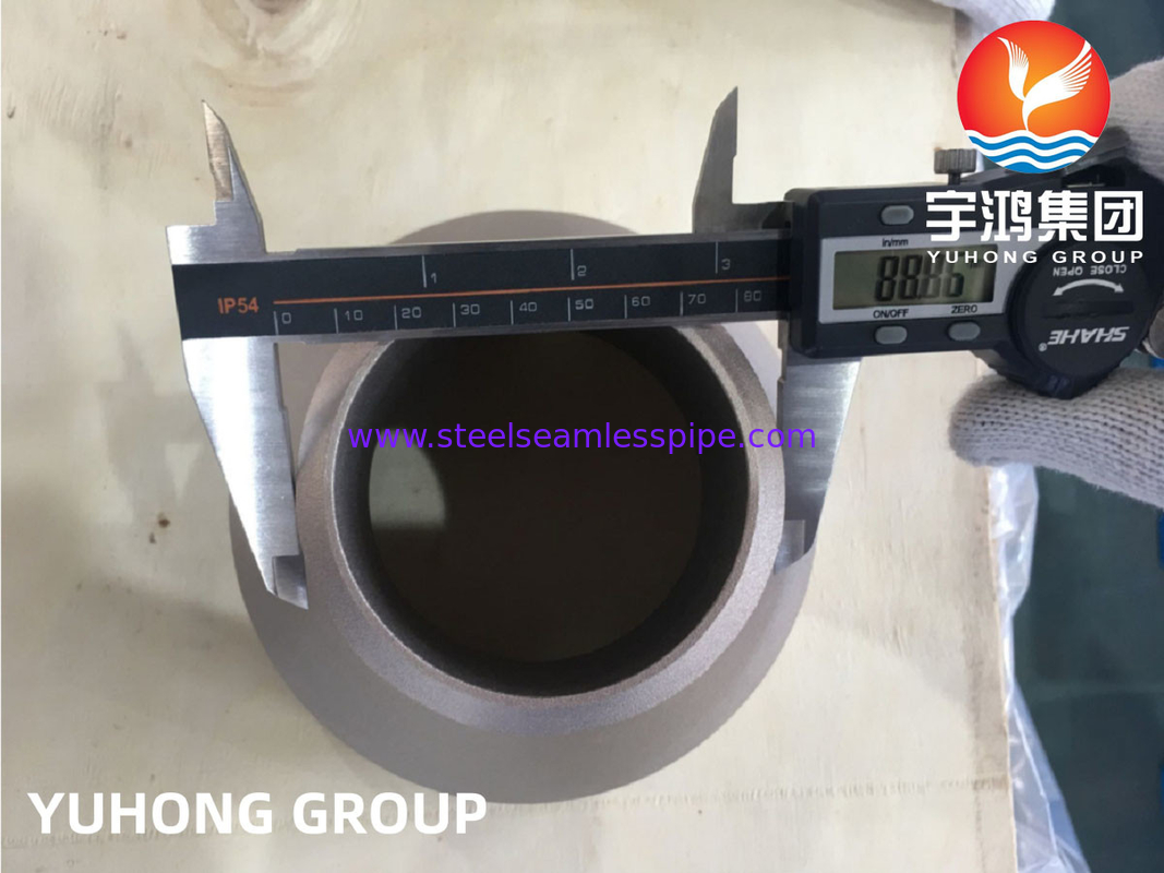 ASTM B466 C70600 Kupfer-Nickel-Fitting Exzentrischer Reduzierer B16.9 für Kühlsystem