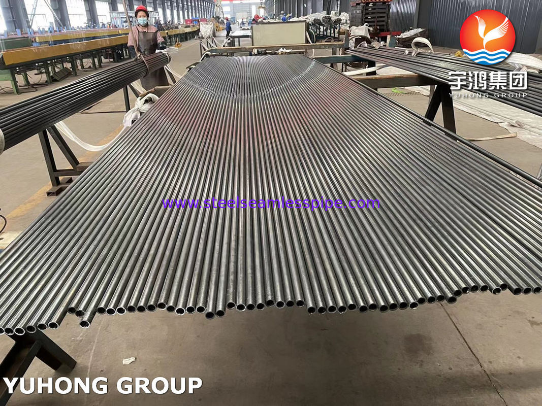 Edelstahl nahtloses Rohr A268 405 TP409 TP410 TP430 TP439 Blank geglüht Wärmetauscher Heizung Anwendung