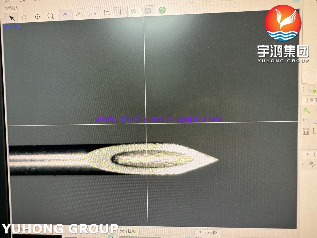 26G Edelstahl-Rückschnitt-Fasennadelröhre für medizinische Punktion ISO9626 SUS304