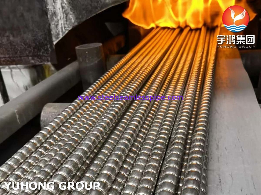 ASME SA312 / ASTM A312 TP310S Wellflächenrohr für Wärmetauscher