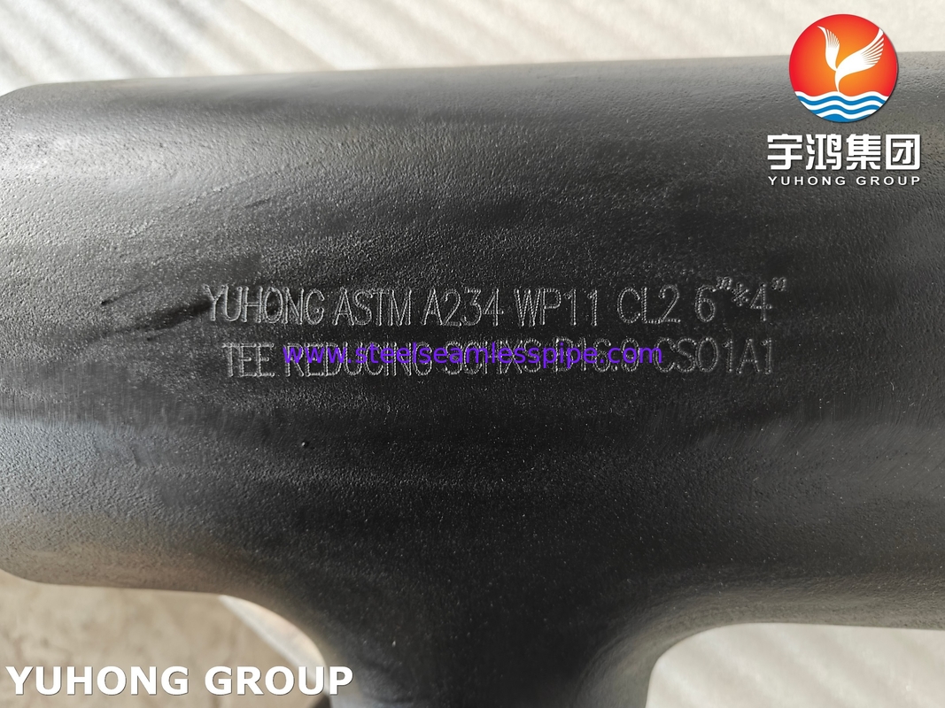 ASTM A234 WP11 CL2 Reduzierungsstange aus Legierstahl ASME B16.9 Buttweld-Rohrverbindungen