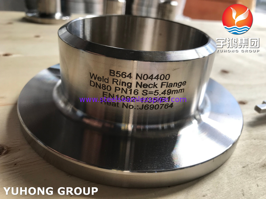 N04400 WNRF Flansche ASTM B564 Konform Hochleistungs-Korrosionsbeständige Flansche