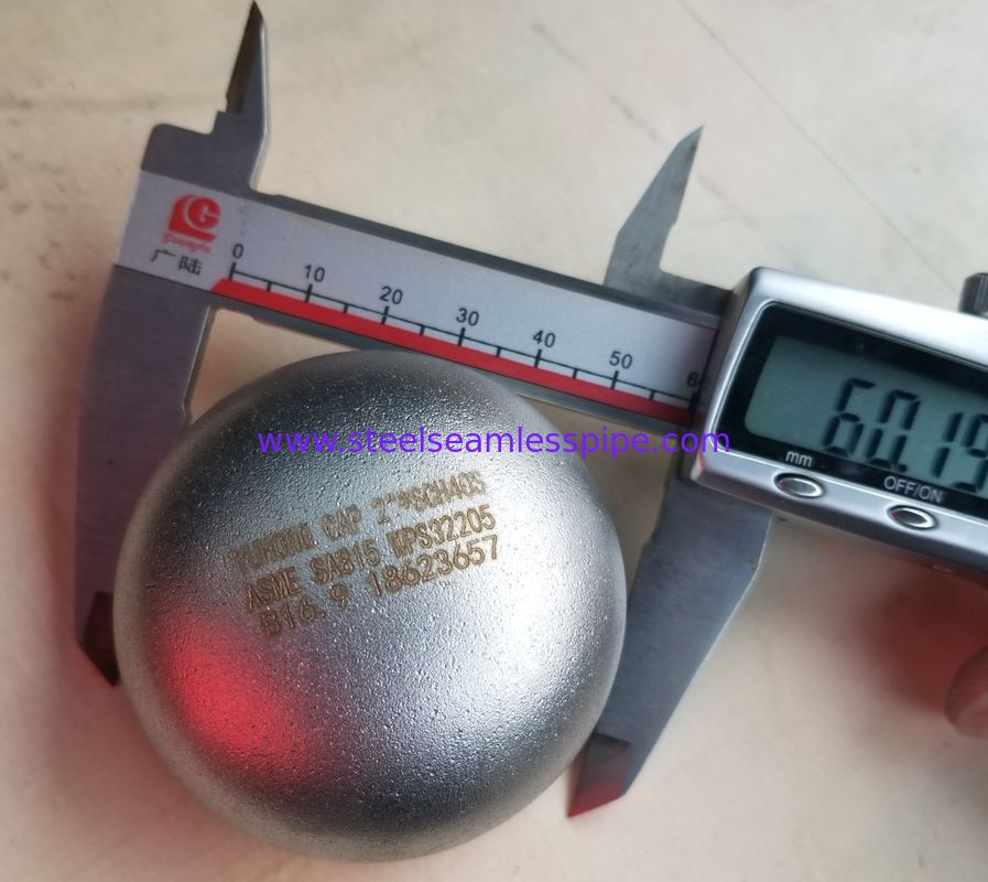 Endkappe ASTM A815 UNS S32205 2205 Duplex aus Edelstahl, mit Buttweld für die Entsalzung