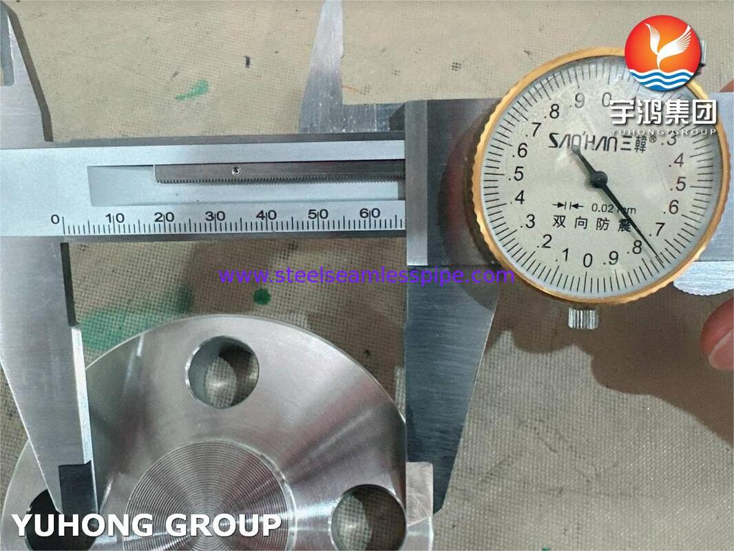 ASTM A182 F53 Duplex-Edelstahl geschmiedet Blind-Raised Flanze B16.5