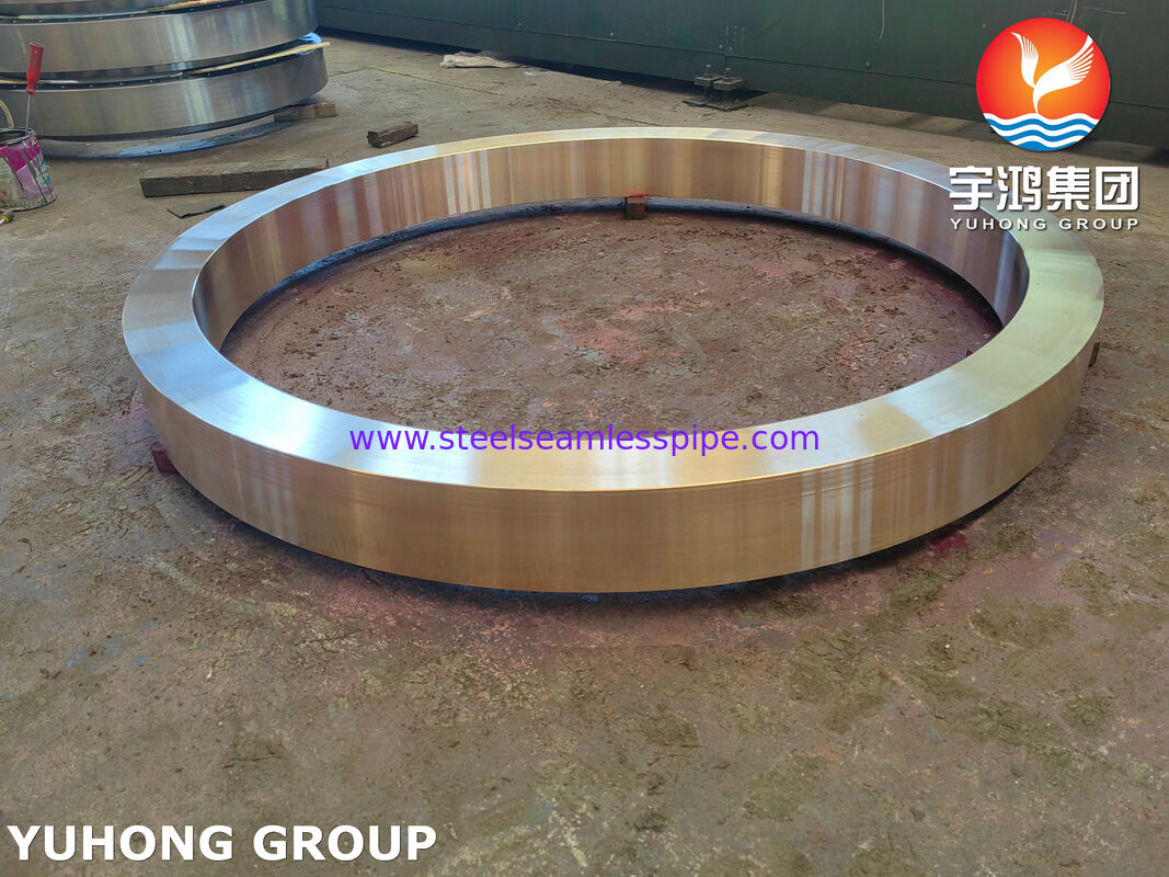 ASTM B171 / ASME SB171 C70600 Kupfernickelring CuNi 90/10 geschmiedeter Ring