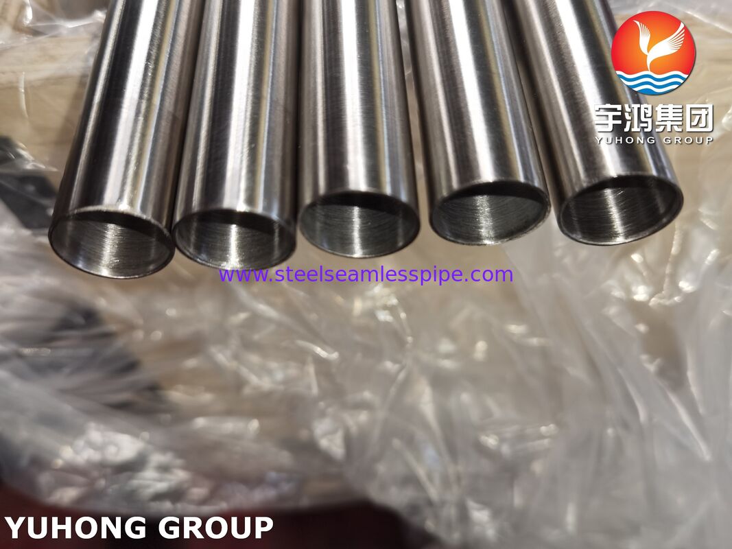 ASTM A249 / ASME SA249 TP316 Schweißrohr für Wärmetauscher mit niedrigem bis mittlerem Druck und allgemeine Fluidtransportsysteme