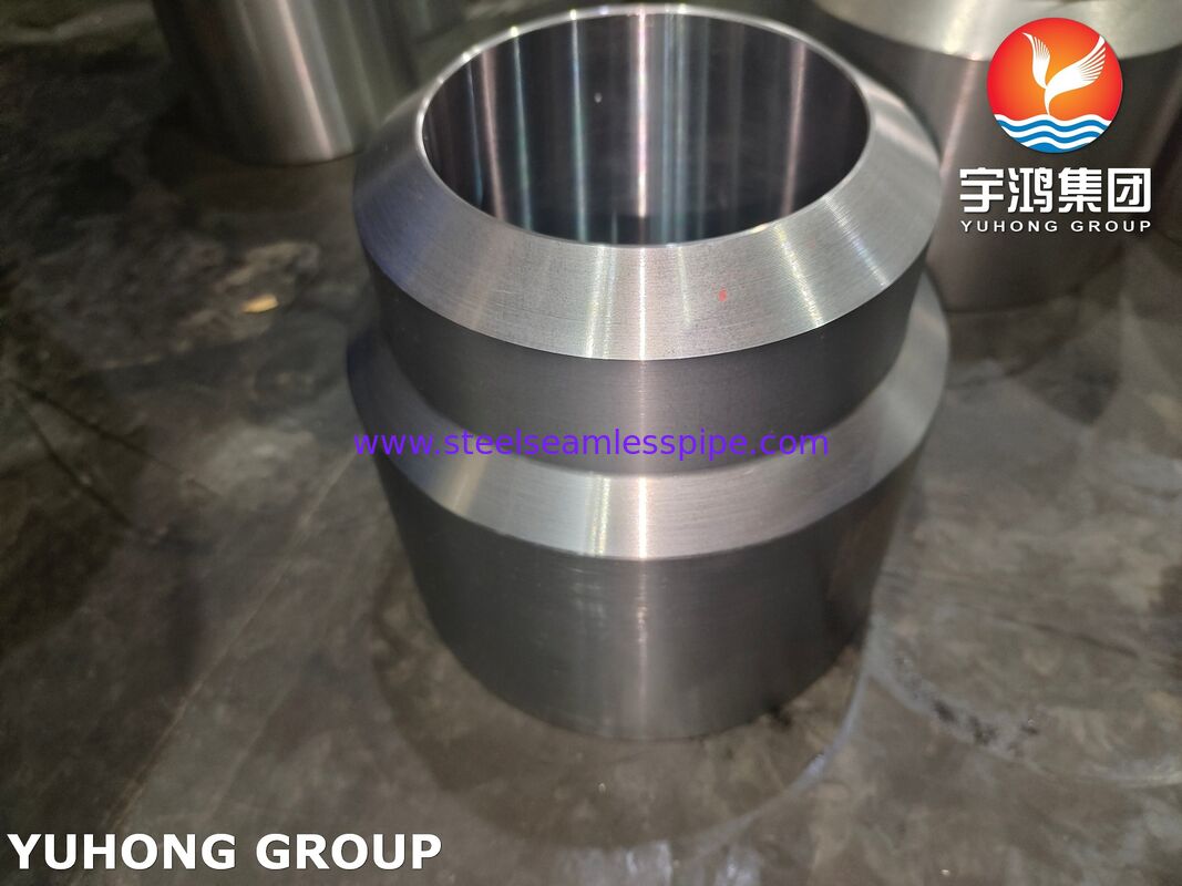 ASME SA350 LF2 CL1 Kohlenstoffstahl Selbstverstärkte Düse geschmiedet Integralverstärkung