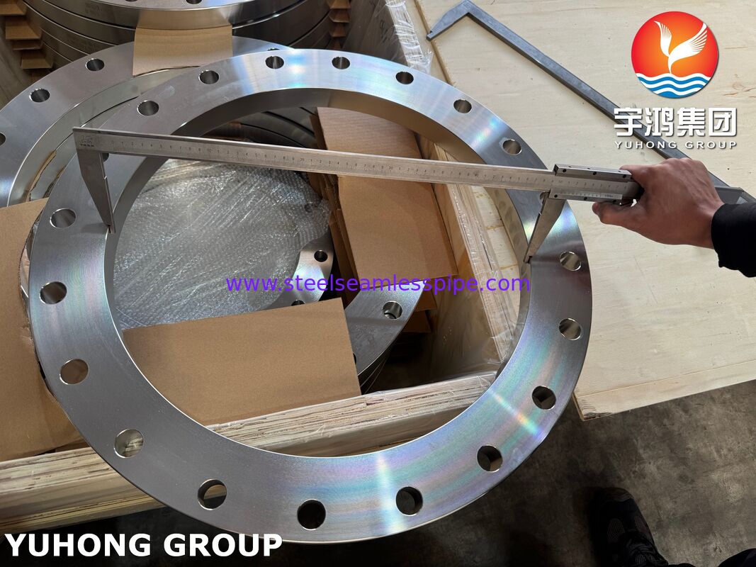 EN1092-1 F316L Edelstahl Flansch mit glatter Dichtfläche PN2,5-PN100, DN10-DN600