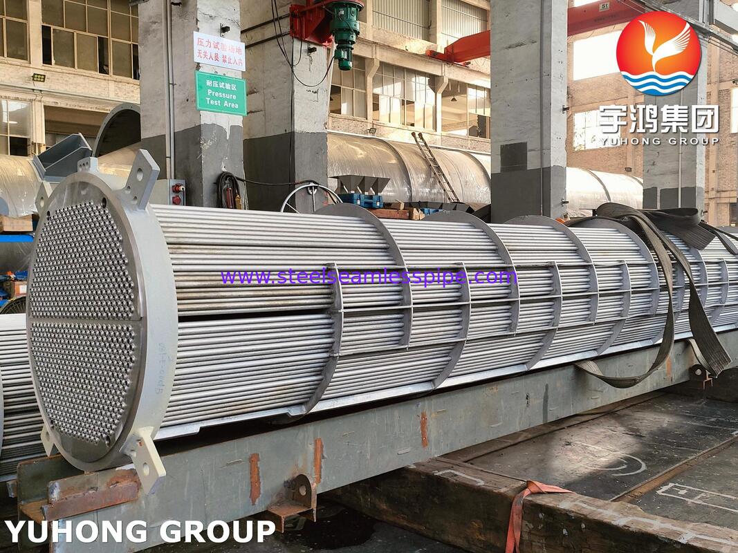Corrosion Resistant Stainless Steel Heat Exchanger Tube Bundle with Custom Fin Tube and Seamless Tube