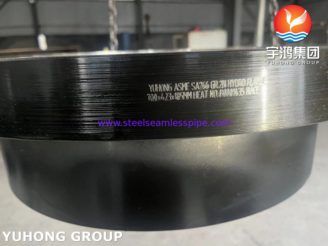 Hydraulic Flange ASME SA266 Gr.2N Carbon Steel Hydro Flange For Petrochemical Industry