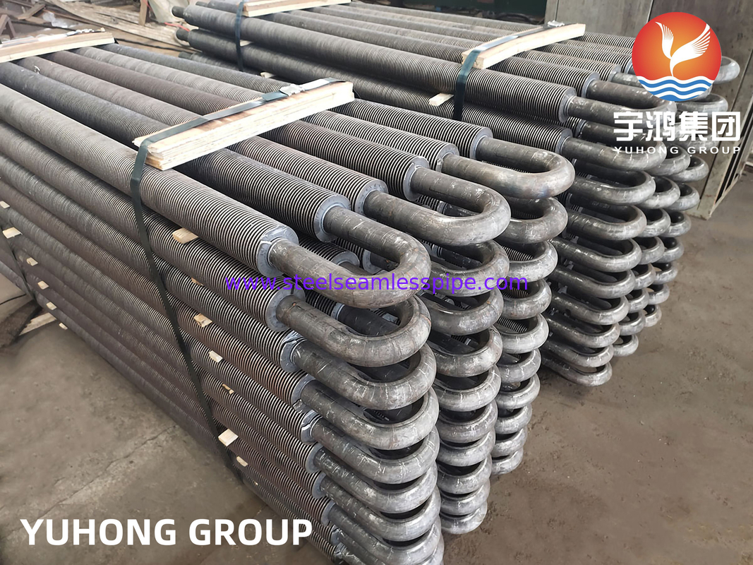 Kohlenstoffstahl U Bend HFW Finned Tube ASTM A106 Gr.B Für Wärmetauscher