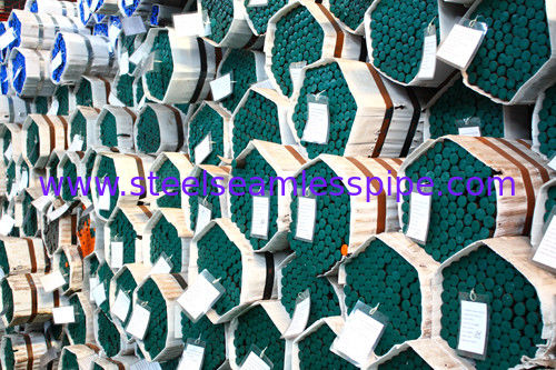 T1 des legierter Stahl-nahtloses Rohr-ASTM A209, T1A, T1B, ASTM A210 A1, LÄRM 1629 St52.4, St52, oild Oberfläche, einfaches Ende, M/W