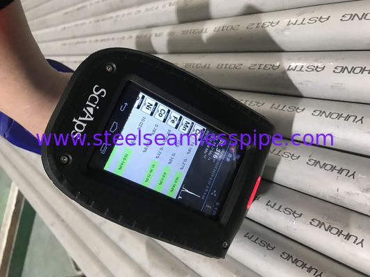 Geschweißtes nahtloses legierter Stahl-Rohr TP304/TP304L ASTM A312 ASME SA312 ISO9001