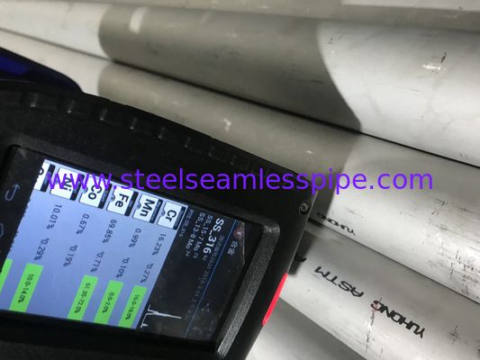 Geschweißtes nahtloses legierter Stahl-Rohr TP304/TP304L ASTM A312 ASME SA312 ISO9001