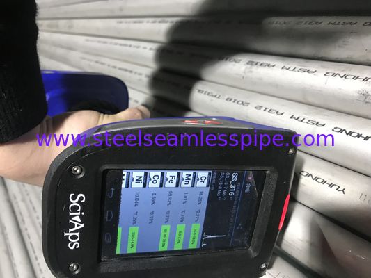 Geschweißtes nahtloses legierter Stahl-Rohr TP304/TP304L ASTM A312 ASME SA312 ISO9001