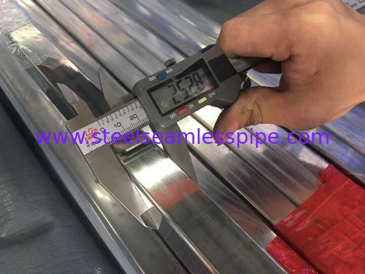 Edelstahl-Vierkantrohr, ASTM A554, Grad SS304/304, Spiegel-Haar-Linie Oberfläche SS 316/316L