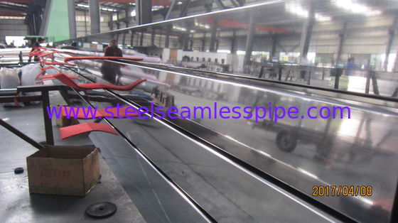 Edelstahl-Vierkantrohr, ASTM A554, Grad SS304/304, Spiegel-Haar-Linie Oberfläche SS 316/316L