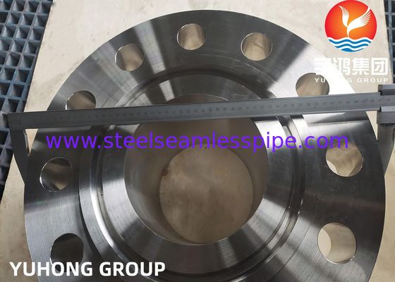 ASTM A182 F53 S32750 1.4410 Super-Duplex-Schmiedeflansche aus Edelstahl WNRTJ ASME B16.5