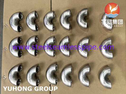 Hastelloy C22 / N06022 180° LR Bogen | ASTM B366 Nickellegierung Stumpfschweißfitting für korrosive Anwendungen