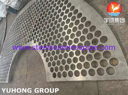 Baffle Plate Support Plate Condenser Teile SA516 Gr.70 Petrochemie/Marine/Ölgas/Lebensmittelindustrie