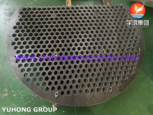 ASME SA283 Gr.C Einzelsegment-Baffle für den Wärmetauscher
