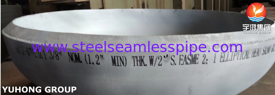 ASME SA240 321 Edelstahl-Kopfschüssel für Druckbehälter und Wärmetauscher