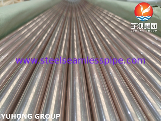 ASTM B111 C70600 Kupfernickel 90/10 nahtlose Rohre für Entsalzungssysteme