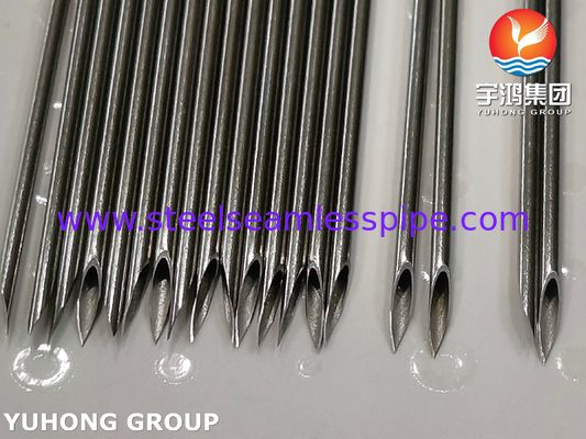 16G Edelstahl-Nadelröhre für Tierversuche, Dreibegelspitze