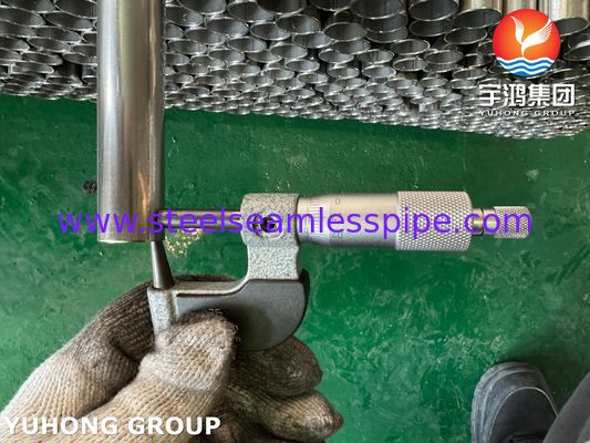 ASTM A249 TP316L Schweißrohr aus Edelstahl