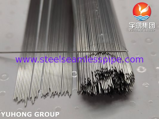 SUS304 Medizinischer Edelstahl-Intravenöser Verweilkatheter, Rückseitig geschliffene Spitze