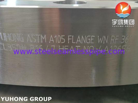 ASTM A105 Weldneck Raised Face Carbon Steel Forged Flange B16.5