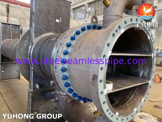 ASME-zertifizierter Vakuumkondensator zweiter Stufe für Schmieröl-Lösungsmittel-Raffinationseinheit