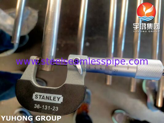 ASME SB163 N02201 SMLS Niedrigkohlenstoffnickelkondensator und Wärmetauscherrohr