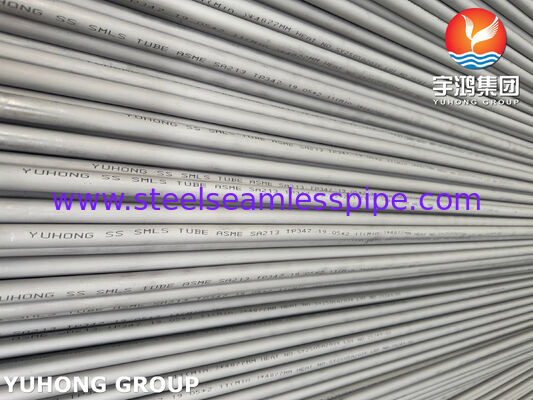 ASME SA213 TP347 Nahtloser Wärmetauscher aus Edelstahl