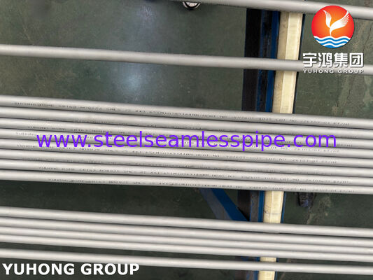 ASME SB163 UNS N08825 Inconel 825 Nahtloses Rohr, Ni-Cr-Mo-Cu-Legierungsstahl für Kondensatoren und Wärmetauscher