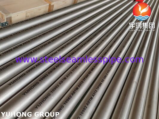 ASTM A312 TP304 / UNS S30400 nahtloses Edelstahl-Hohlprofil für die chemische Industrie